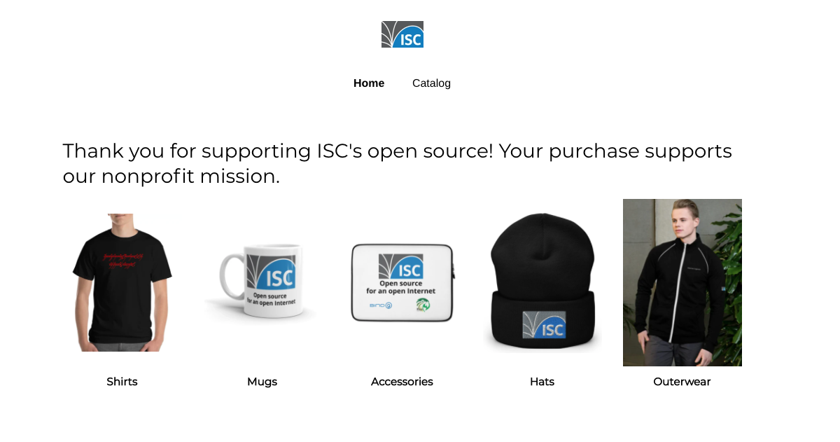 Visit ISC's swag store!