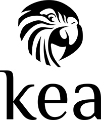 Kea logo BW